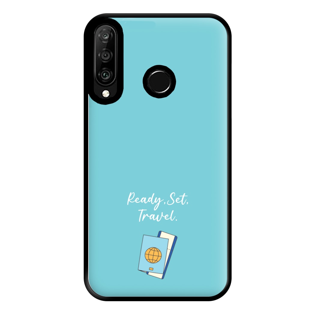 Ready Set Travel - Travel Phone Case for Huawei P30 Lite