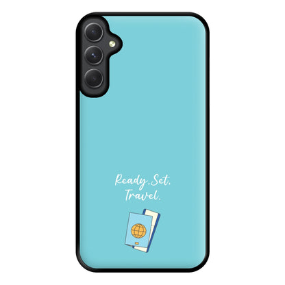 Ready Set Travel - Travel Phone Case for Galaxy A14