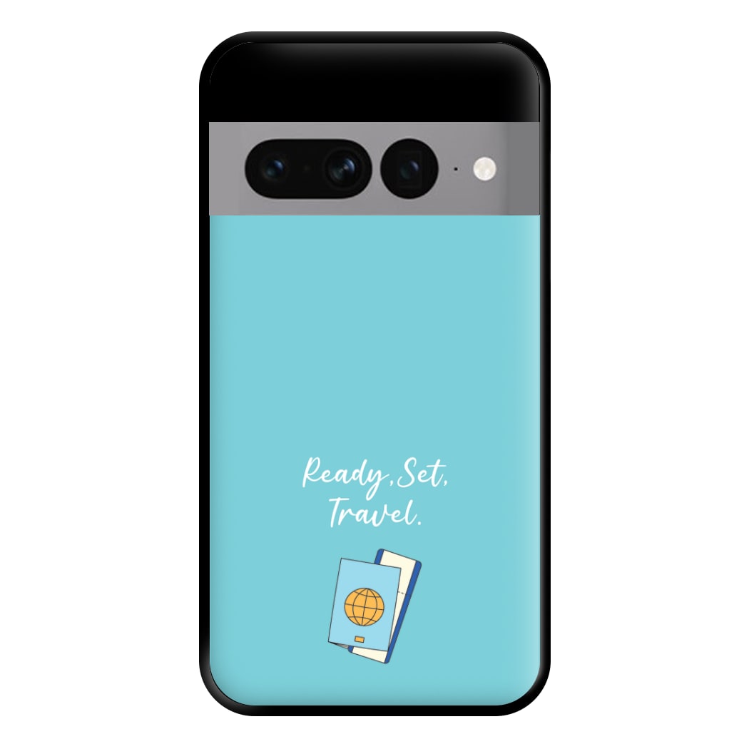 Ready Set Travel - Travel Phone Case for Google Pixel 7 Pro