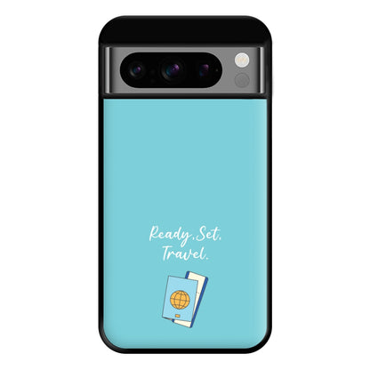 Ready Set Travel - Travel Phone Case for Google Pixel 8 Pro