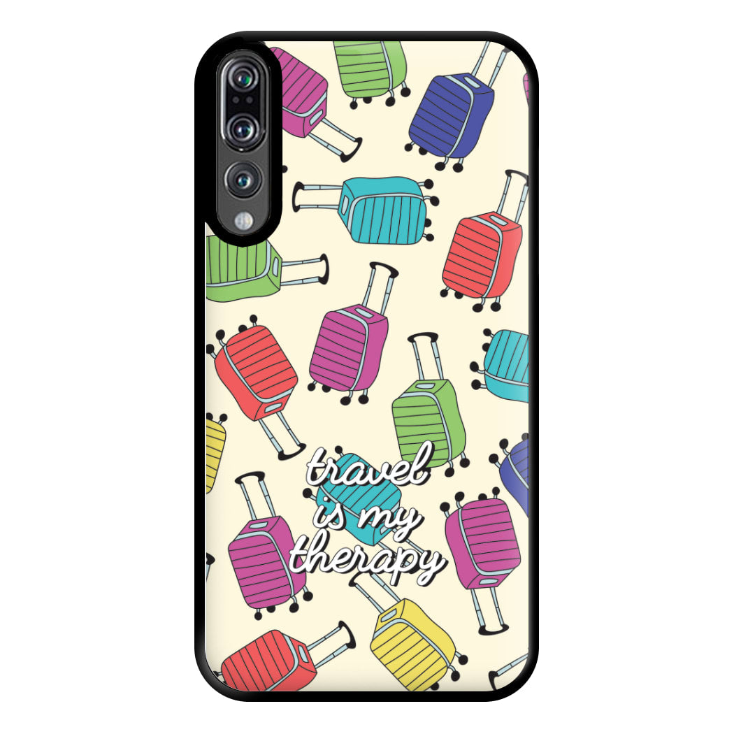 Travel Therapy - Travel Phone Case for Huawei P20 Pro