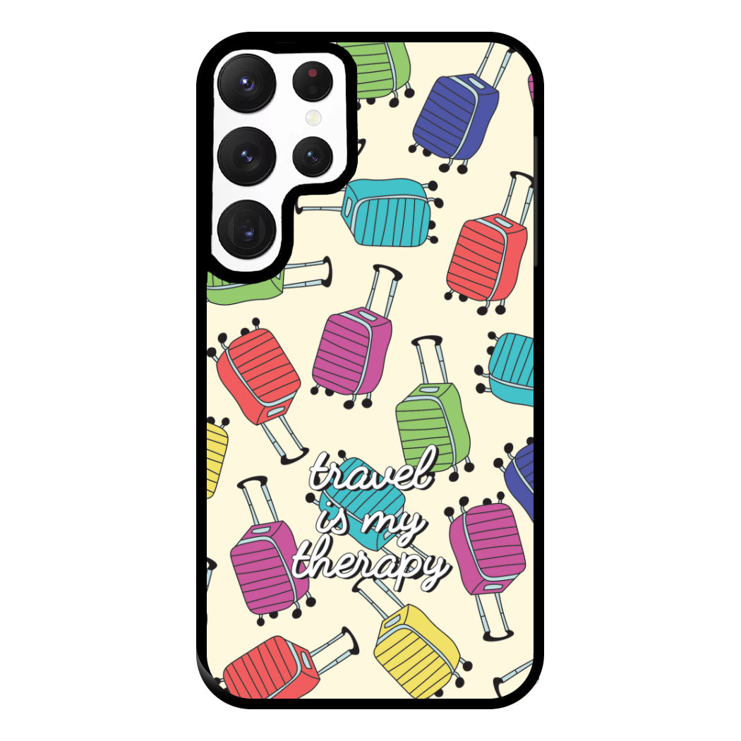 Travel Therapy - Travel Phone Case for Galaxy S22 Ultra