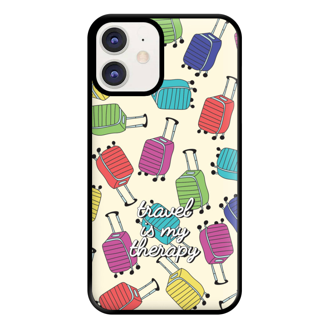 Travel Therapy - Travel Phone Case for iPhone 12 / 12 Pro