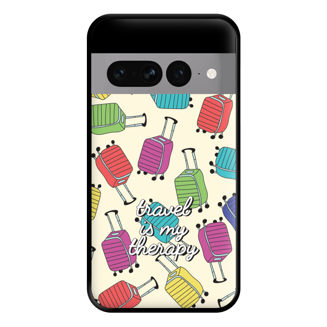 Travel Therapy - Travel Phone Case for Google Pixel 7 Pro