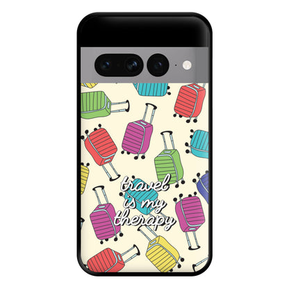 Travel Therapy - Travel Phone Case for Google Pixel 7 Pro