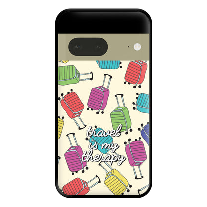 Travel Therapy - Travel Phone Case for Google Pixel 7a