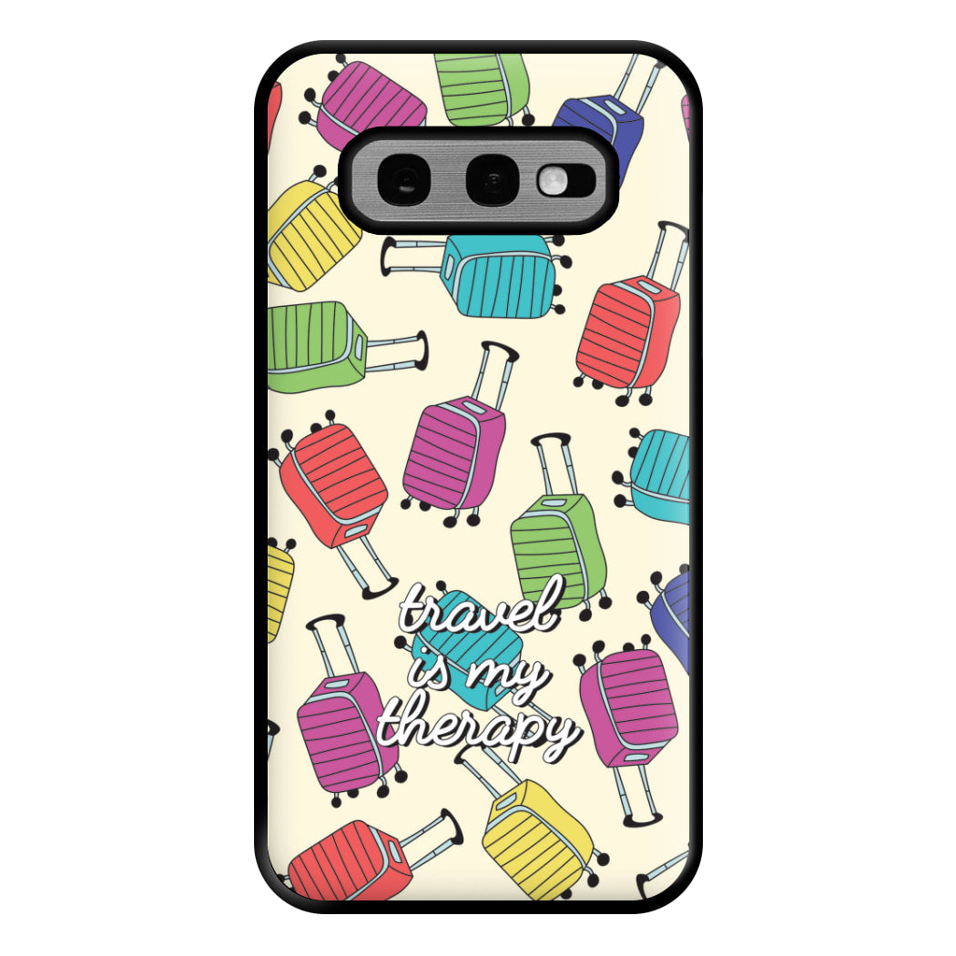 Travel Therapy - Travel Phone Case for Galaxy S10e