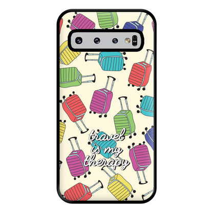 Travel Therapy - Travel Phone Case for Galaxy S10 Plus