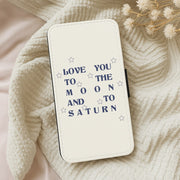 Love You To The Moon And To Saturn - Taylor Flip / Wallet Phone Case 5