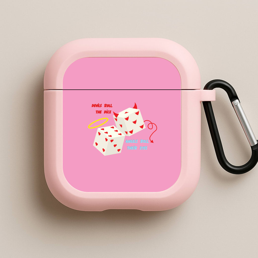 Devils Roll The Dice - Taylor Pink AirPods Case