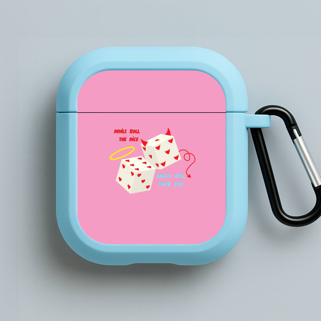 Devils Roll The Dice - Taylor Blue AirPods Case