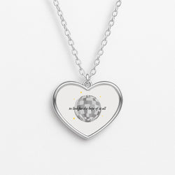 To Live For The Hope Of It All - Taylor Heart Necklace