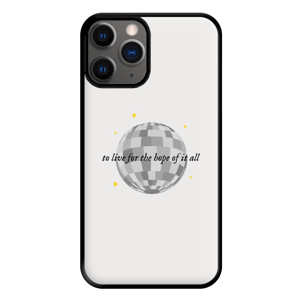 To Live For The Hope Of It All - Taylor Phone Case for iPhone 12 Pro Max