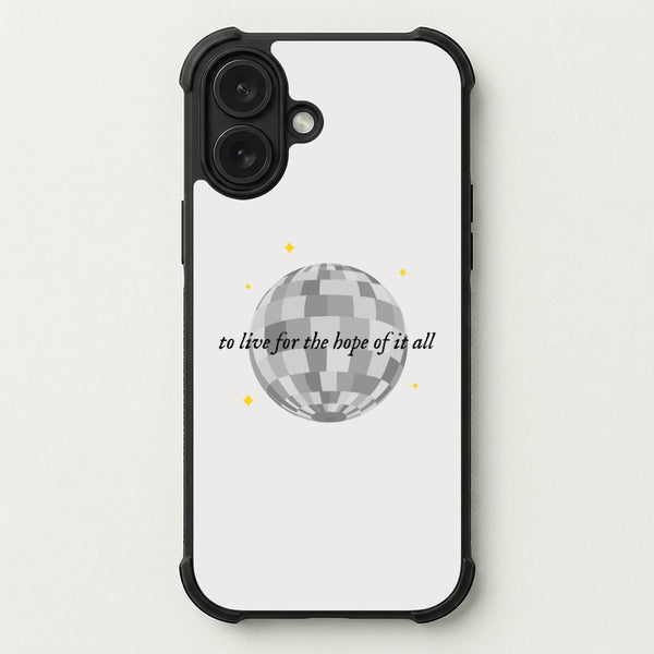 To Live For The Hope Of It All - Taylor Phone Case — Bumper case