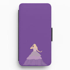 Purple Dress - Taylor Flip / Wallet Phone Case