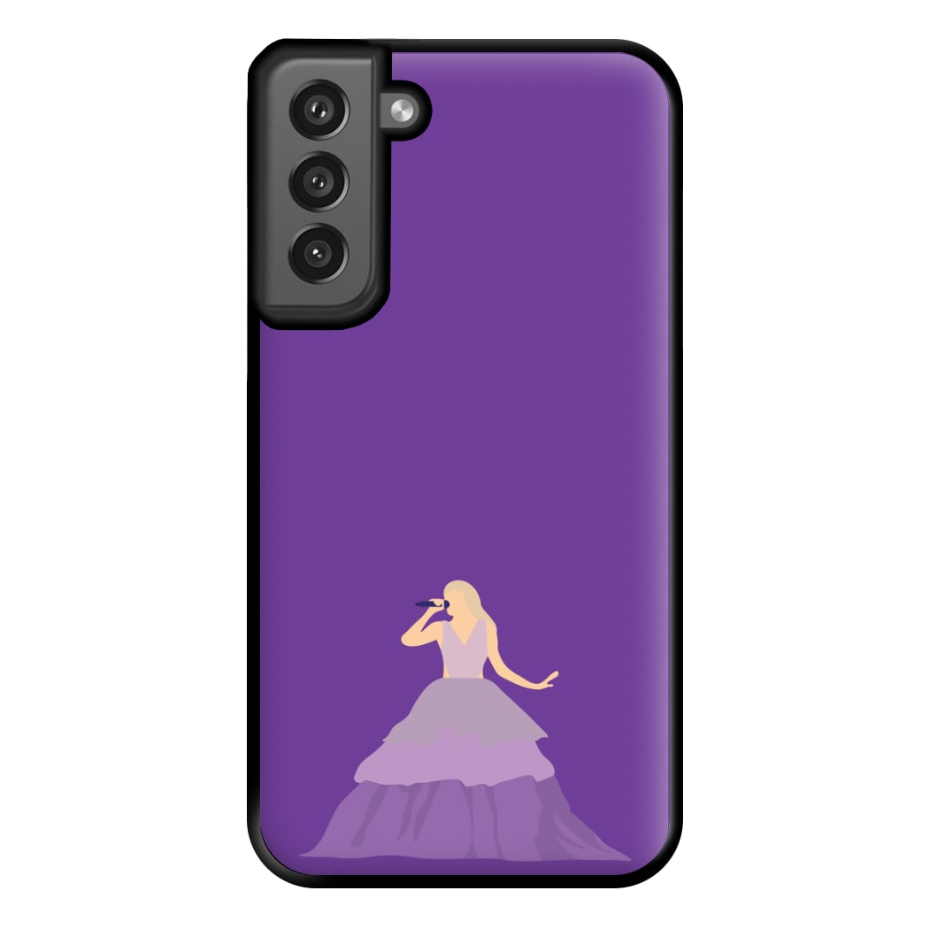 Purple Dress - Taylor Phone Case for Galaxy S21FE