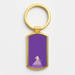 Purple Dress - Taylor Gold Keyring
