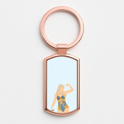 The Man - Taylor Rose Gold Keyring