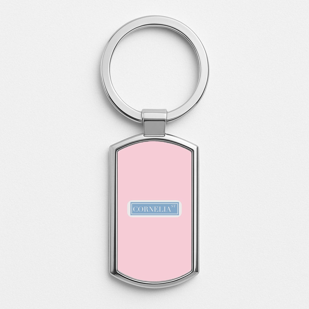 Cornelia Street - Taylor Silver Keyring