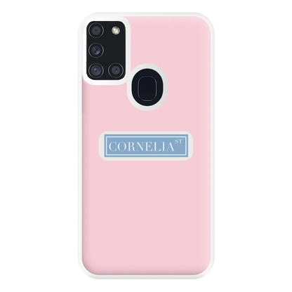 Cornelia Street - Taylor Phone Case for Galaxy A21s