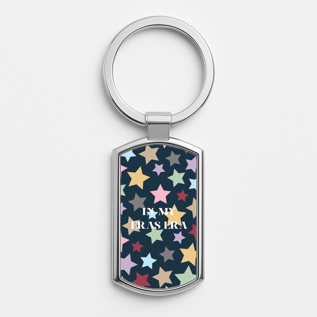 In My Eras Era - Taylor Silver Keyring