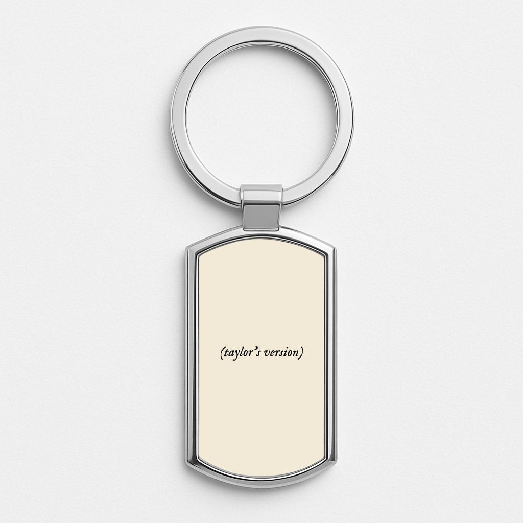 Personalised Taylor's Version Luxury Keyring