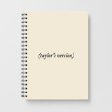 Taylor Notebooks