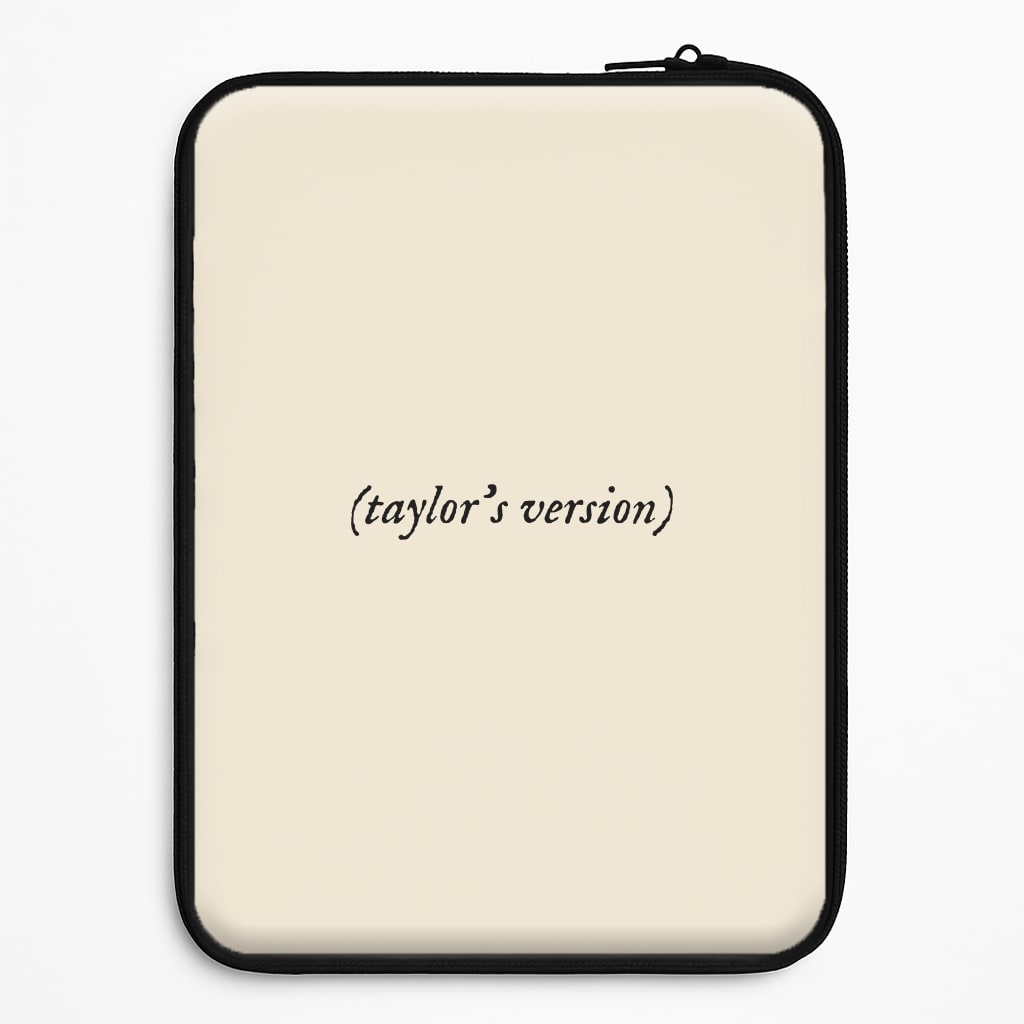 Personalised Taylor's Version Laptop Sleeve