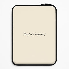 Personalised Taylor's Version Laptop Sleeve