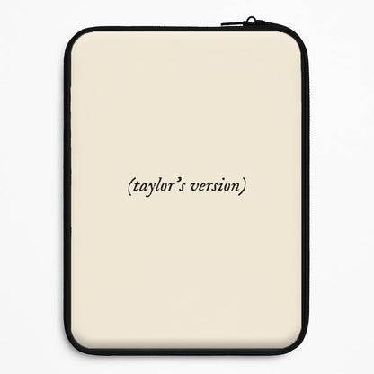 Personalised Taylor's Version Universal Laptop Sleeve