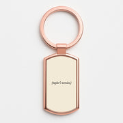 Personalised Taylor's Version Luxury Keyring 4