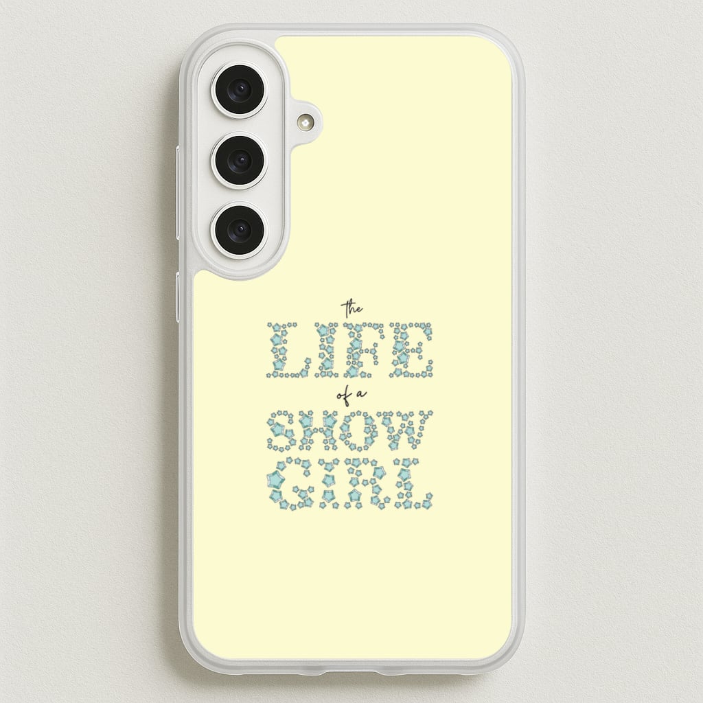 TLOAS Bedazzled Writing Phone Case for Galaxy S25FE