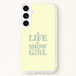 TLOAS Bedazzled Writing Phone Case for Galaxy S26
