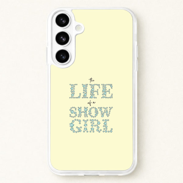 TLOAS Bedazzled Writing Phone Case for Galaxy S26