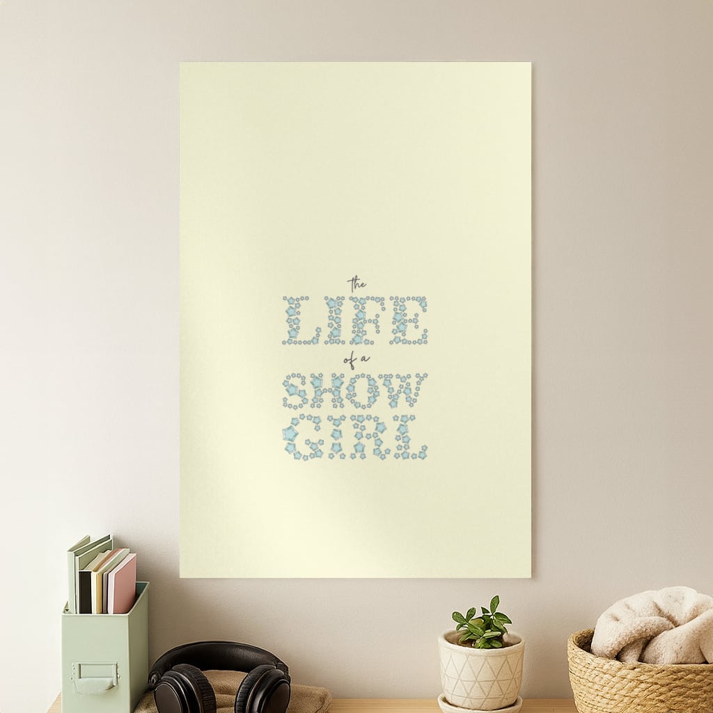 TLOAS Bedazzled Writing Poster