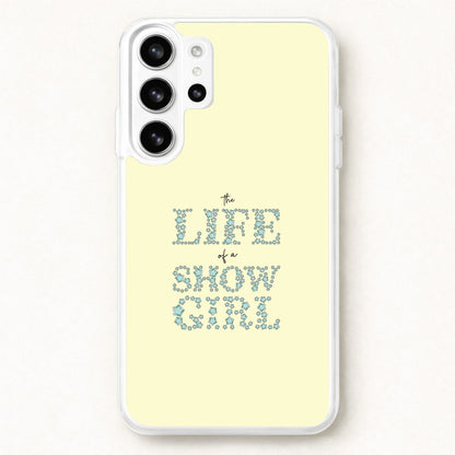TLOAS Bedazzled Writing Phone Case for Galaxy S26 Ultra