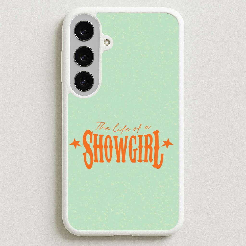 TLOAS Orange Phone Case for Galaxy S25FE