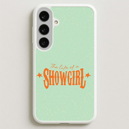 TLOAS Orange Phone Case for Galaxy S25FE