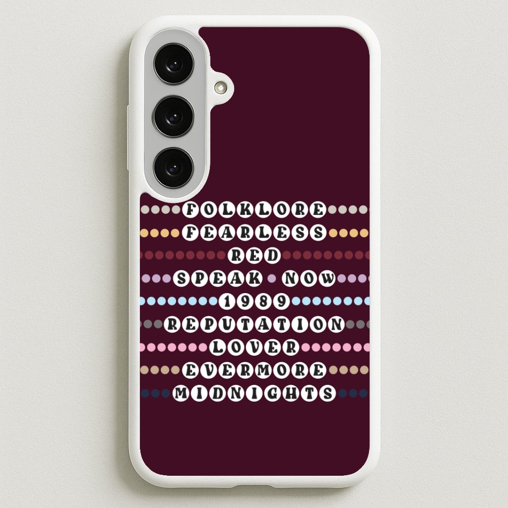 Concert Bracelets Phone Case for Galaxy S25FE