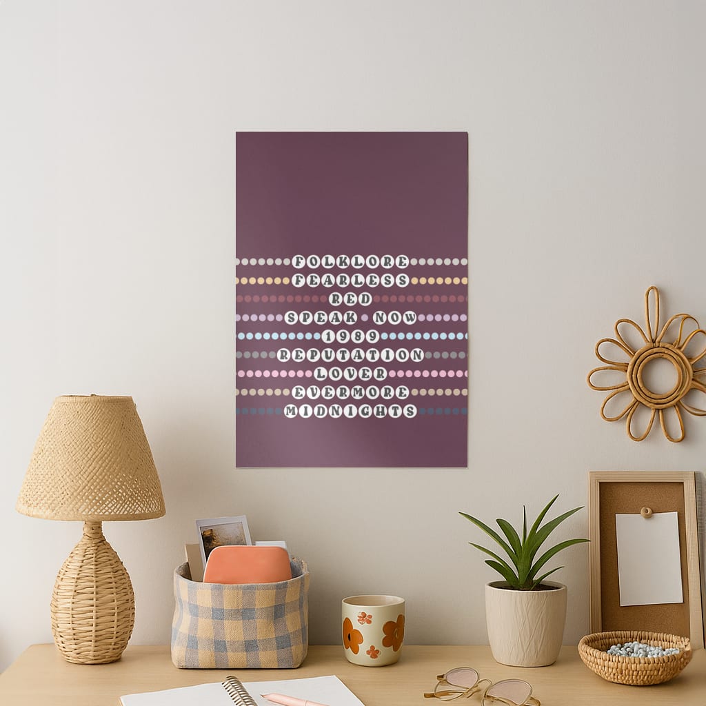 Concert Bracelets  Art Print