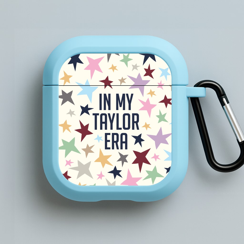 In My Taylor Era Blue AirPods Case