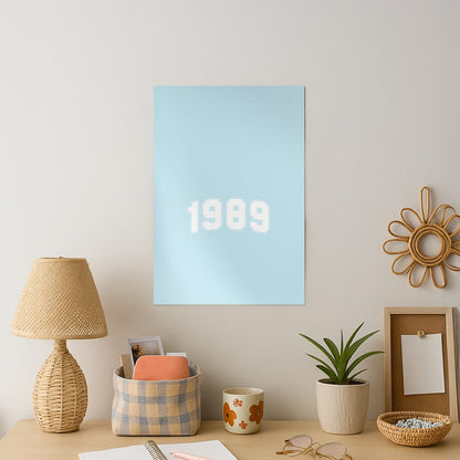 1989 Varsity Art Print