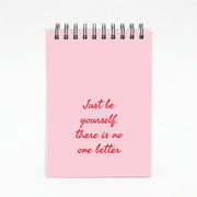 Just Be Yourself Notebook 4