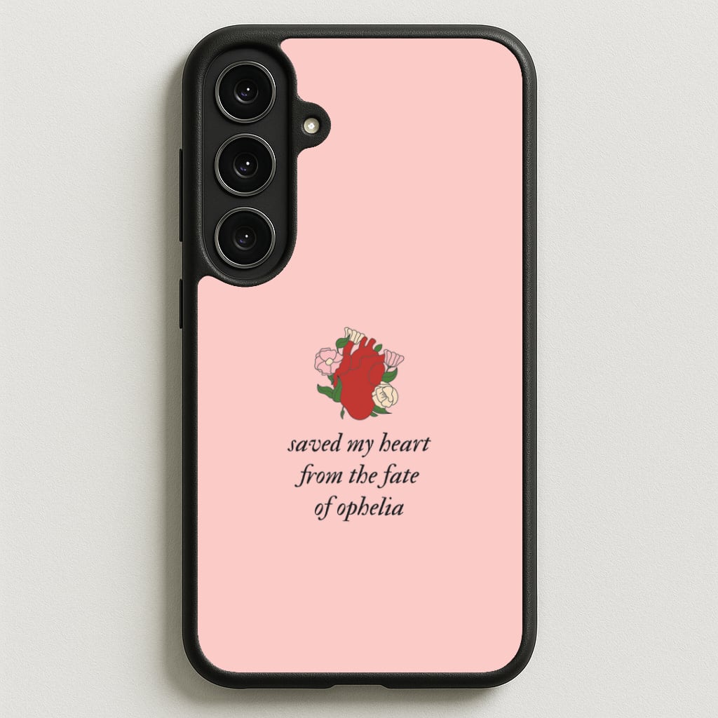 Saved My Heart Phone Case for Galaxy S25FE