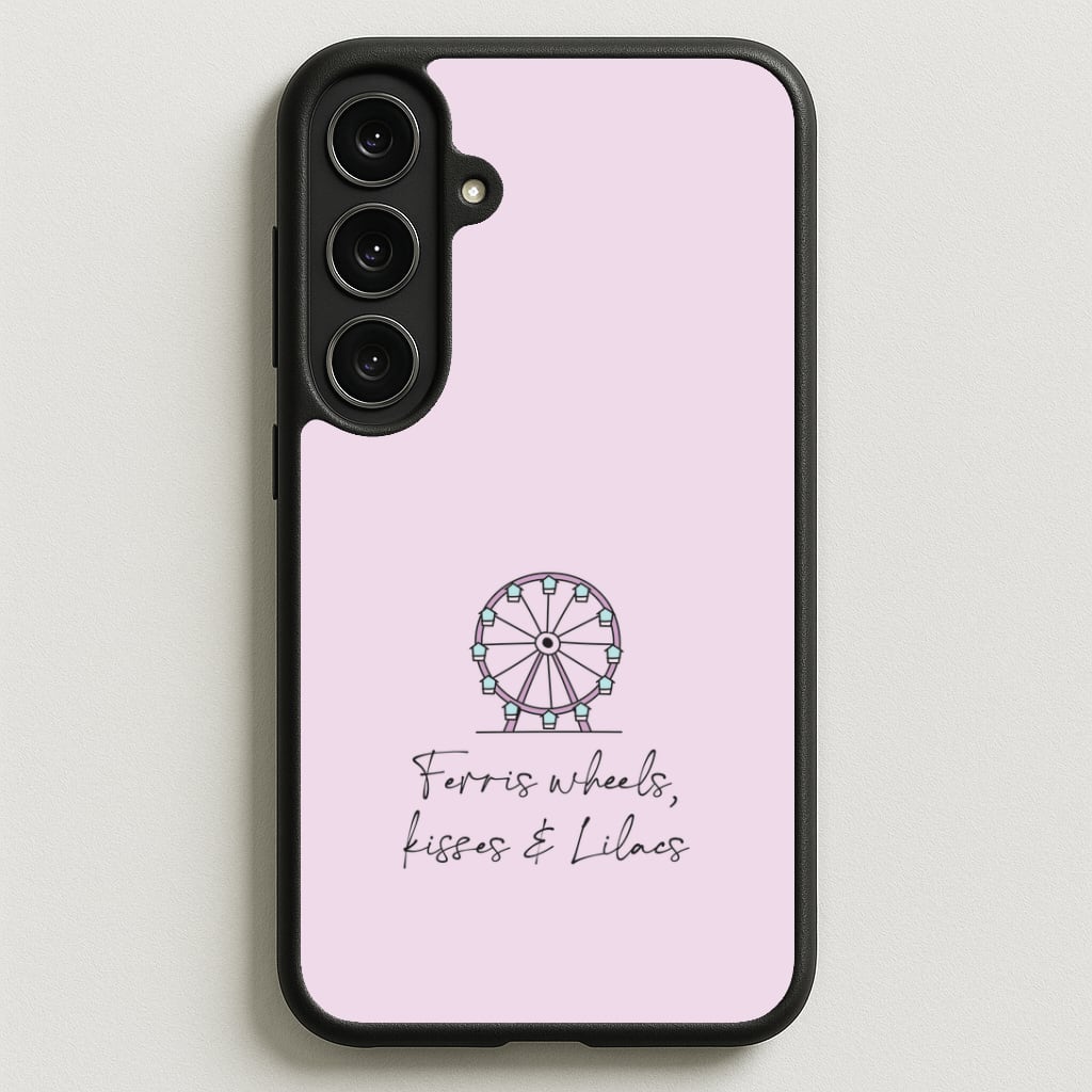 Ferris Wheels, Kisses & Lilacs Phone Case for Galaxy S25FE