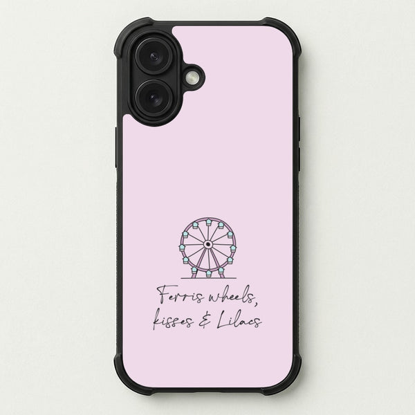 Ferris Wheels, Kisses & Lilacs Phone Case — Bumper case
