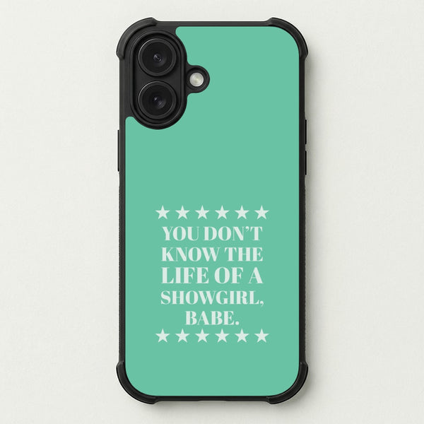 You Don't Know Babe Phone Case — Bumper case