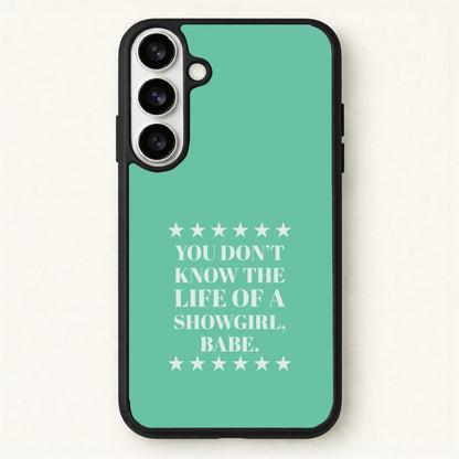 You Don't Know Babe Phone Case for Galaxy S26
