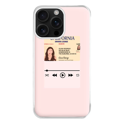 Drivers License - Olivia TikTok Phone Case for iPhone 16 Pro Max