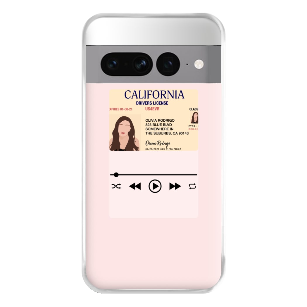 Drivers License - Olivia TikTok Phone Case for Google Pixel 7 Pro